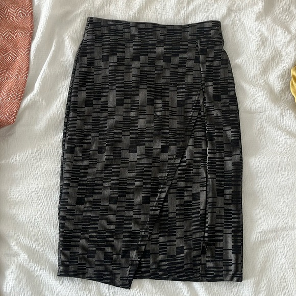 Maeve Black Pencil Skirt - Picture 1 of 3